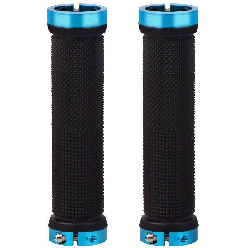 山地车羊角副把自行车单车手把握把牛角手柄套配件保护防滑通用