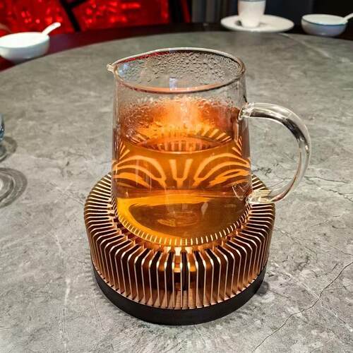中式暖泡茶炉茶壶底座温茶器蜡烛加热水果花茶保温提梁壶暖杯煮茶