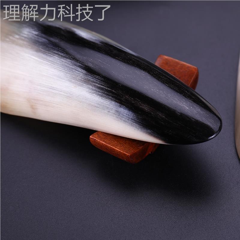 牛角刮痧面板部美容棒全身牛角制品通用刮板眼部刮拨筋棒背脸部脸