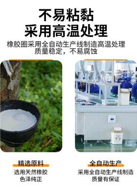橡皮筋黄色牛皮筋家用一次性捆菜橡胶圈耐用橡皮圈高弹力皮套皮筋