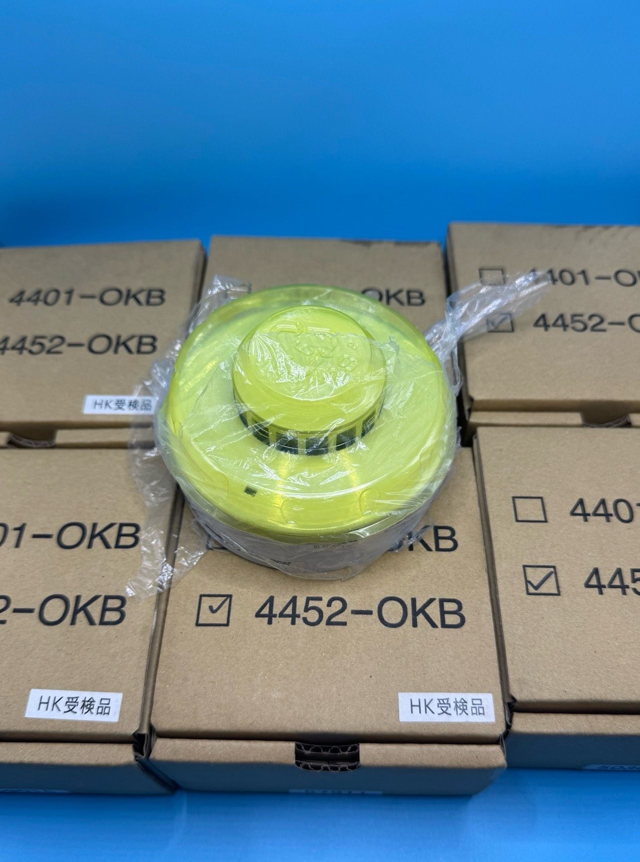 全新OKI感烟探头4452-OKB，型号EN54-7认证，生