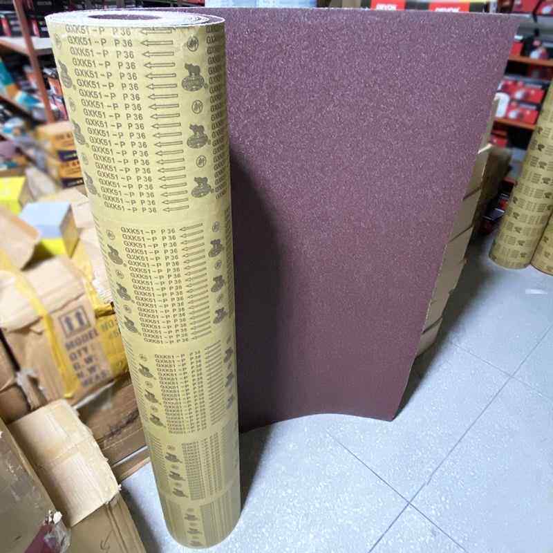 需定制正品犀利牌1.4米硬布砂布砂带卷GXK51-P木雕根雕打磨抛光砂