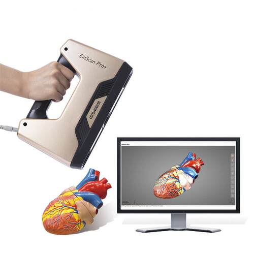 手持便携式三维扫描仪自动转盘3d大型工艺品模具佛像扫描抄数机