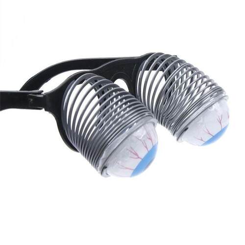 Halloween Pop Out Eye Dropping Eyeball Glasses Horror Masque