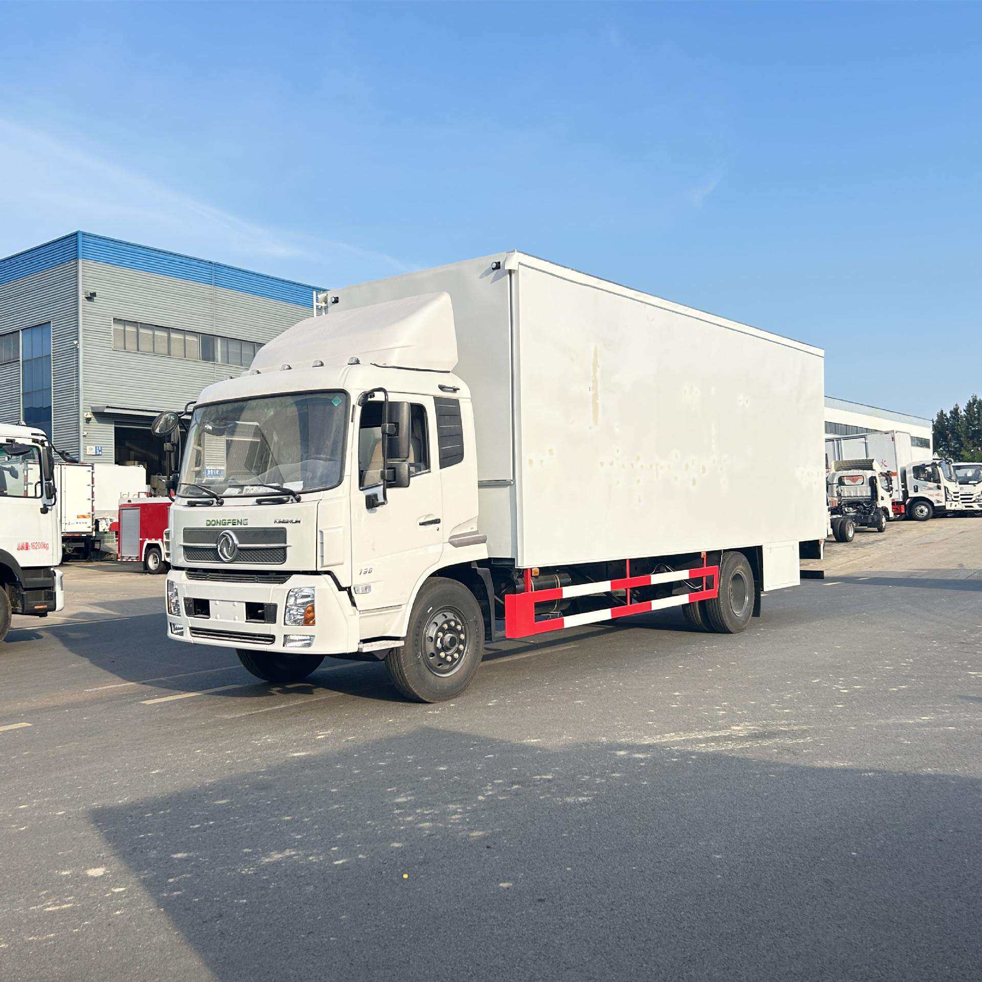 东风7.8米大型自动旋转舞台车 流动多媒体宣传推广车 双展大篷车