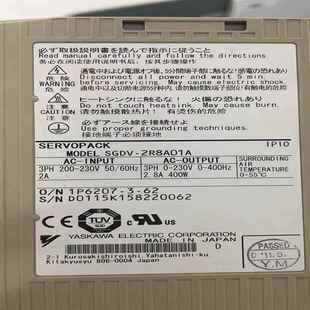 R90A20ASGD7S 2R8A01ASGD7S 1R6AA0A 590A01A002驱动器SGDV SGDV