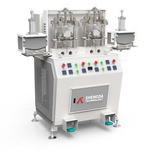 胜大科技广东鞋头定型速度快蒸汽双热双冷鞋头定型机厂家直销