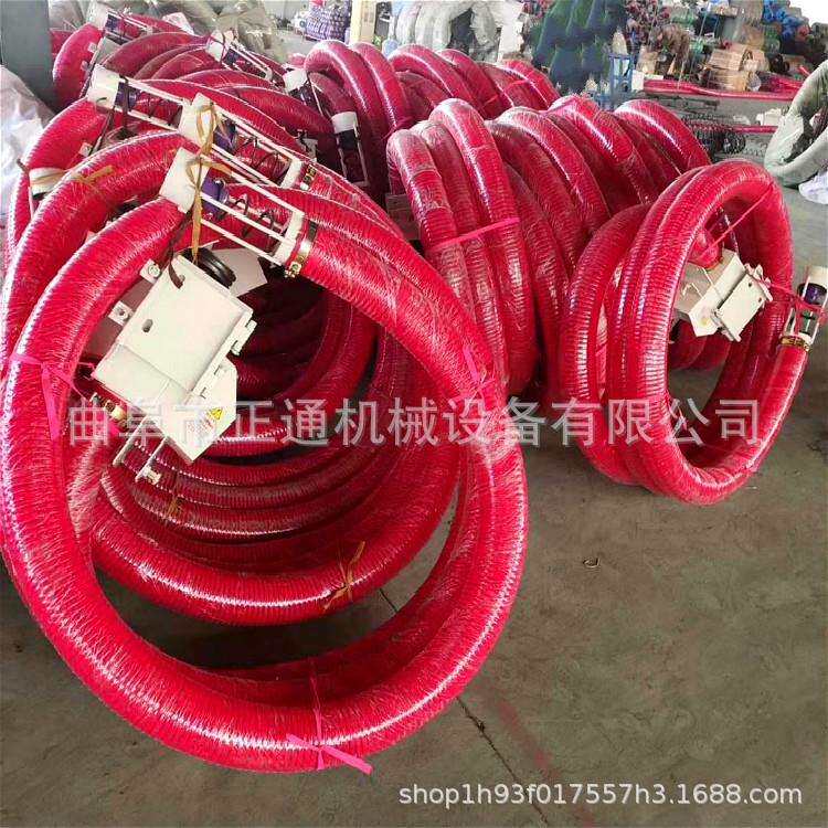 吸粮机 建筑工地用汽油机款吸沙机 耐磨损 加厚中驱款25米吸料机