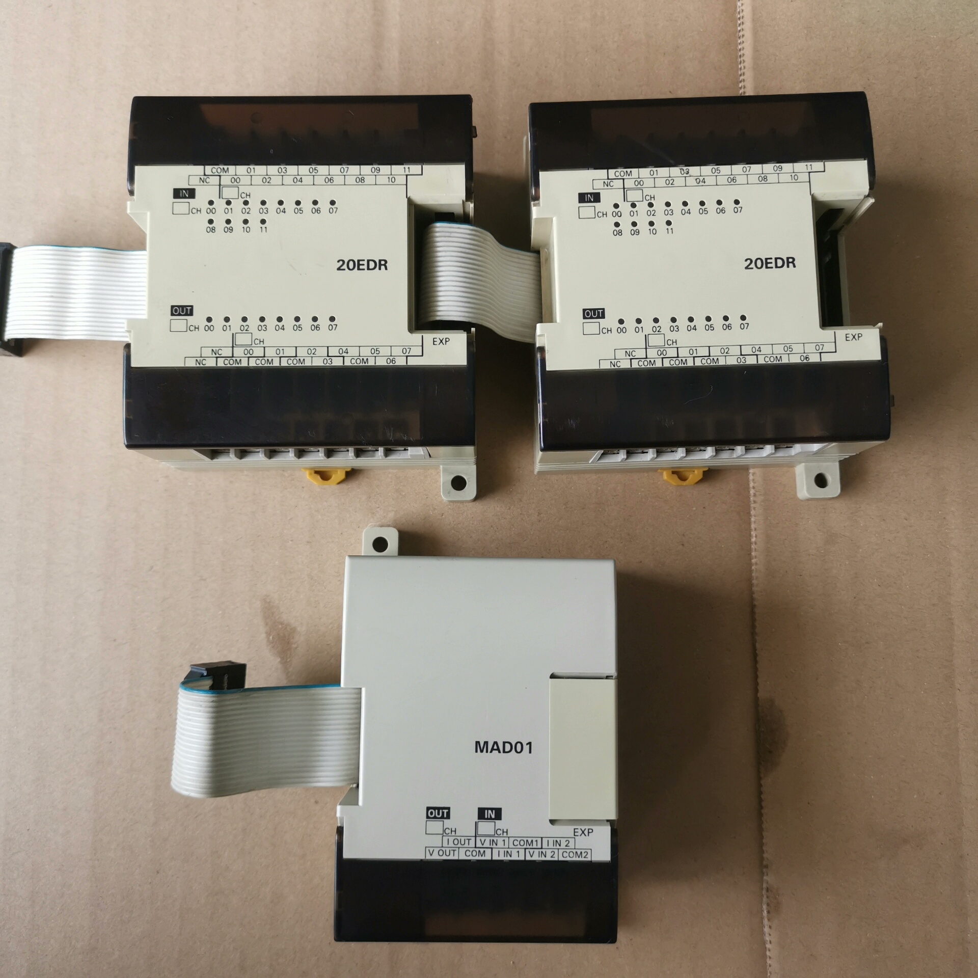 CPM1A-20EDR拆机包好，100一个，欧姆龙PLC模块