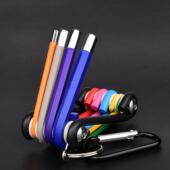 9件套彩色内六角扳手 彩色折叠内六 多功能螺丝刀内六角扳手