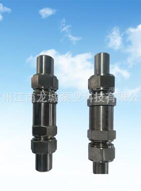 供应计量泵、加药装置用对压式止回阀H=ISA250PDN15DN20