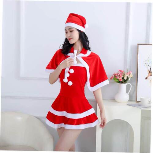 Christmas costume Santa Claus costume dress costume 圣诞服装