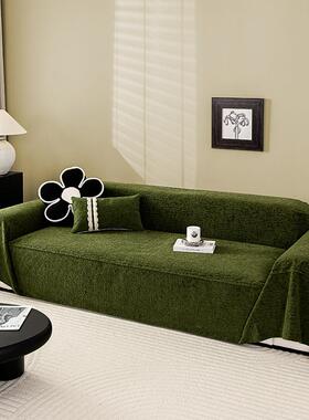 沙套发四季通用一整张全盖2巾24新款轻奢0高级感防PHP滑沙发垫盖