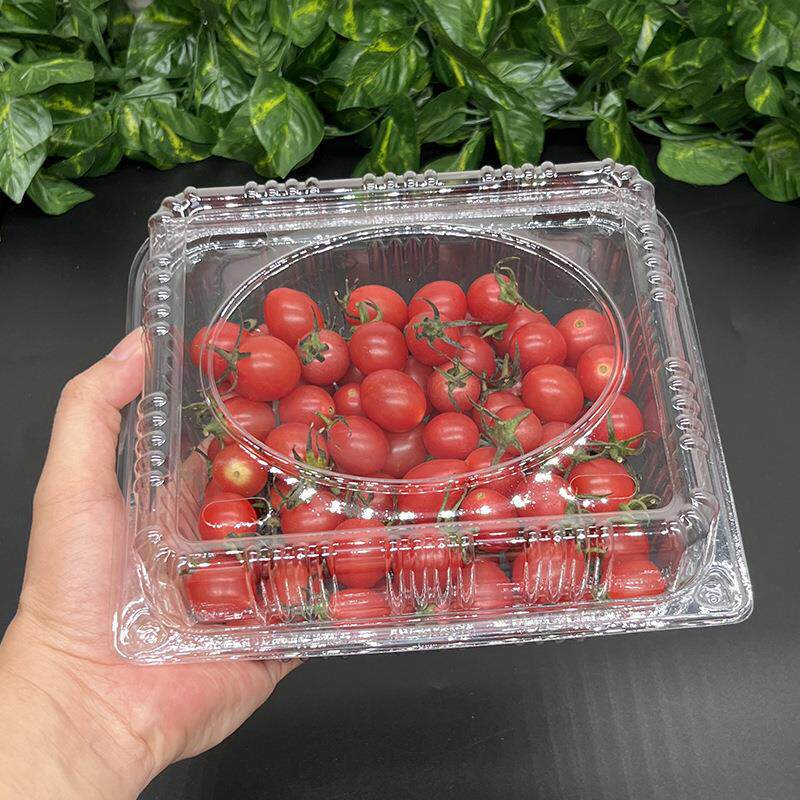 超市一次性水果盒500M水果包装盒子透明保鲜盒塑料草莓果蔬打包盒