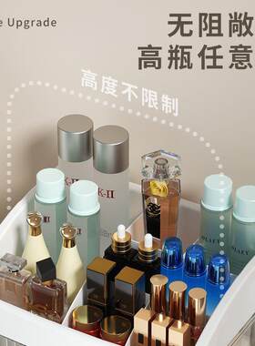 大容量新膜多层抽屉款式面FQC收纳柜桌宿舍化妆品面梳妆台防尘整