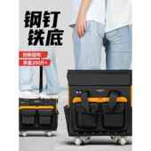 常胜客实滚轮杆式 工具包结耐用功多能电工包F77S7M7S帆布加厚手提