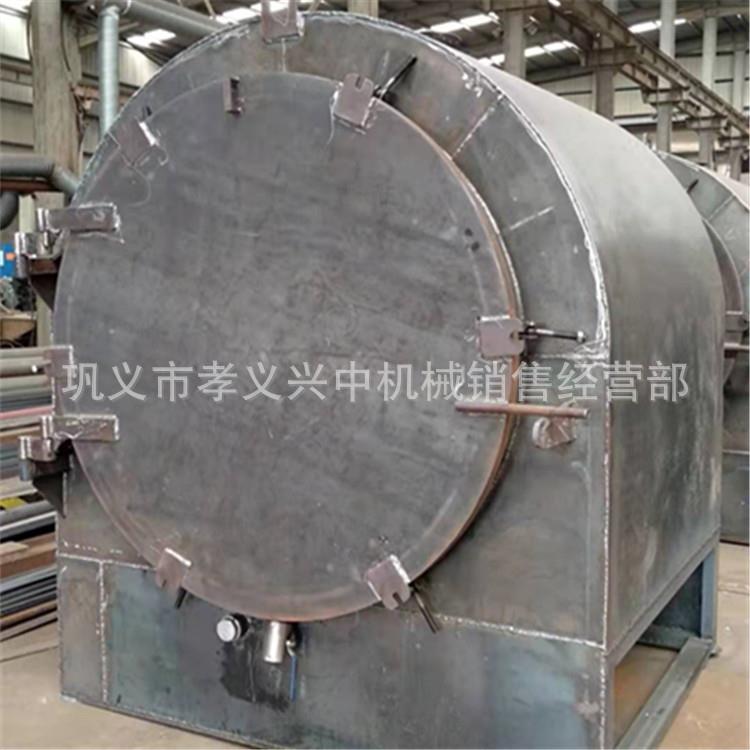 大型干馏式炭化炉家具厂下脚料炭化设备500kg家用炭化炉