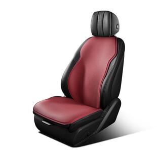 捆绑车垫H3704672四季 通用三件套带靠背纳帕皮座垫SUV免轿车座椅