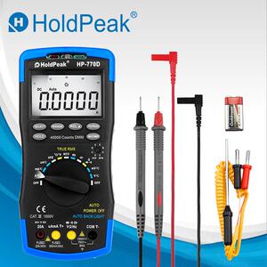 HoldPeak HP-770D万用表 四位半数字万用表 自动量程电工用表