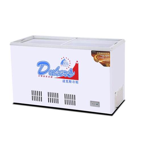 达克斯WD-WG全铜管卧式冰柜商用雪糕冰淇淋展示柜冷冻冷藏保鲜柜