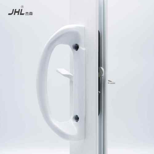 手杰森锁五金推门GFL现代简约拉移门庭院门带芯拉铝合金拉手门锁