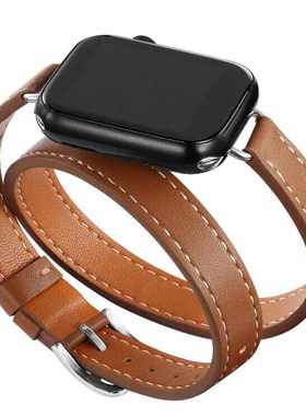 Leather Strap for  Watch Band 49mm 41mm 45mm 40mm 44mm Corre