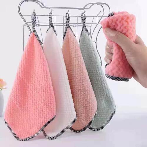 Wholesale dishcloths, cleaning rags, pineapple grid cleaning