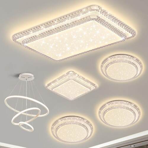新款客厅灯LED吸顶灯漫天星空灯具现代简约大气轻奢大厅主灯