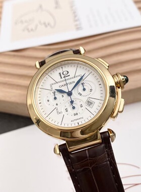 先鉴后发(公价223000)9.8新卡地亚帕莎W3020151自动机械男表二手