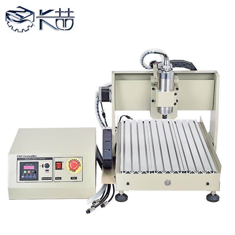 小型桌面式雕刻机CNC3040玉石金属雕刻加工亚克力PCB电路板雕刻机