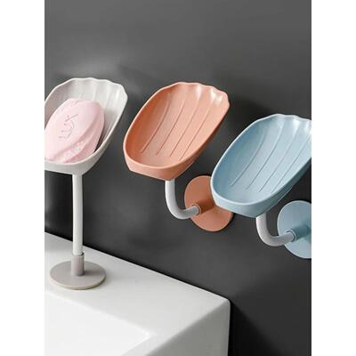 Upgraded Soap Box With Drainage Grid Soap Rack