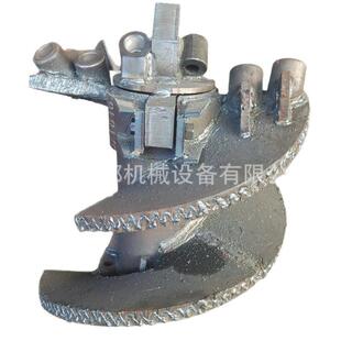 打桩机钻头钻杆打桩机各种配件变径法兰动力头桩机轮