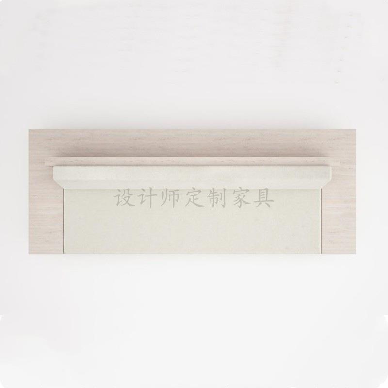 创意实木一字直排双三人卡座设计师样板间售楼处扶手茶几式沙发
