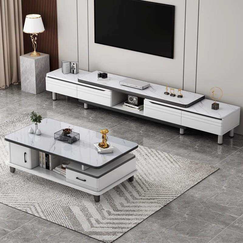 电视柜茶几组合小户型简约桌子小茶桌电视柜子套装家用客厅茶几桌