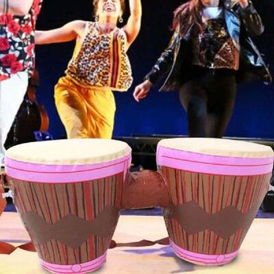 PVC Inflatable Waist Drum Floating Playing Repeatable Hand