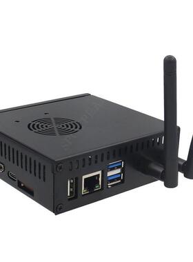 香橙派Orange Pi 5/5B金属外壳N506支持安装风扇双重散热