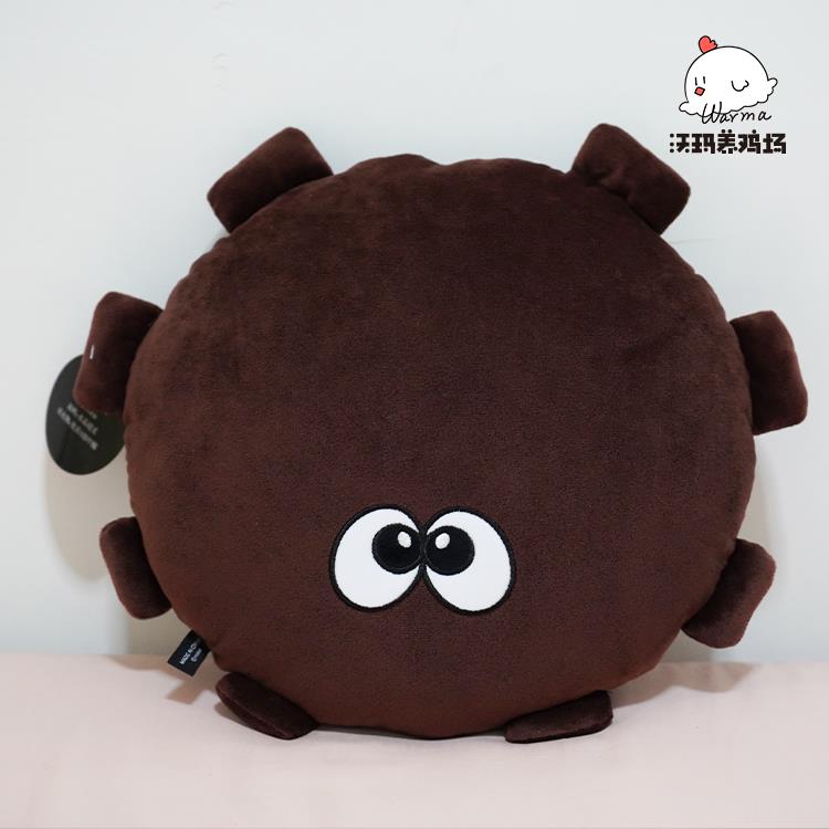 正品现货沃玛养鸡场wrma蜘蛛抱枕毛绒玩具儿童节a礼物爱日学生可