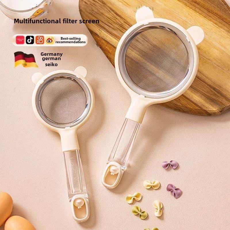 高档鸡蛋液过滤网筛超细婴儿辅食宝宝漏勺豆浆烘焙不锈钢面粉筛子,厨房/烹饪用具,漏勺/滤网勺,淘宝优惠券,粉丝福利购,淘宝优惠卷