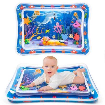 baby toy Tummy Time Water Play Mat for Babies Inflatable水垫
