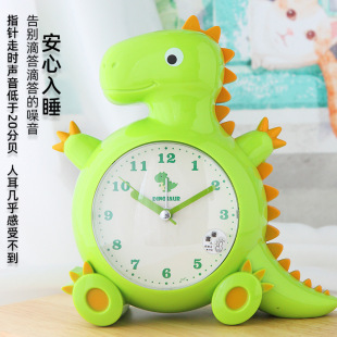 2024新款 会说话智能语音闹钟表儿童男孩小学生用专用起床神器恐龙