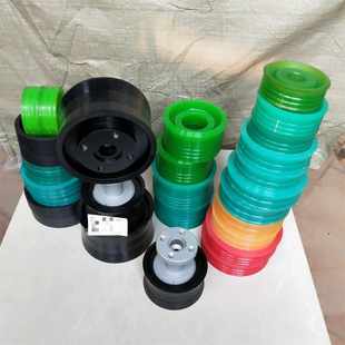 细石泵活塞头二次构造泵活塞密封混凝土砂浆输送泵橡胶整体活塞