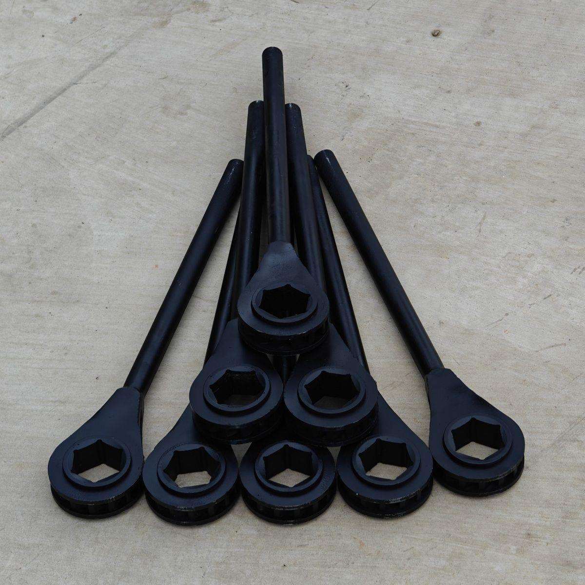 重型梅花尖尾快速四方棘轮扳手双向齿轮工具双头快板套筒板手自动