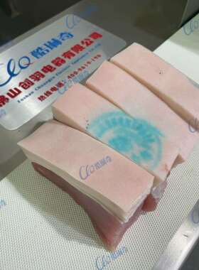 l冻熟肉切鲜片机 冷牛肉猪肉肉切薄片机羊 大型全自动切肉STE条机