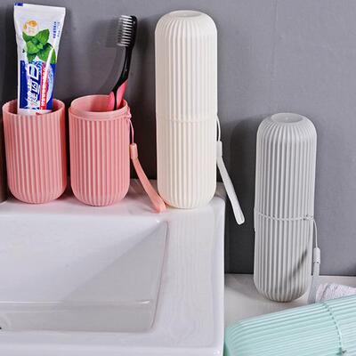 Striped Cup Set Toothbrush Holder, Toothbrush Cup, Toothpast