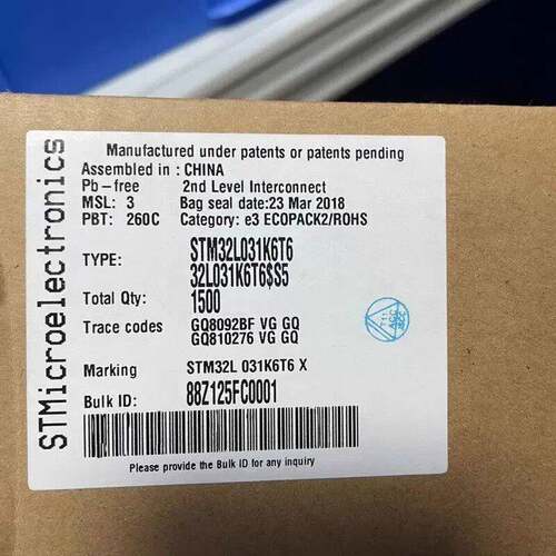 原装现货 STM32G474RET3 其它微处理器 ST/意法 封装LQFP-64(10x1