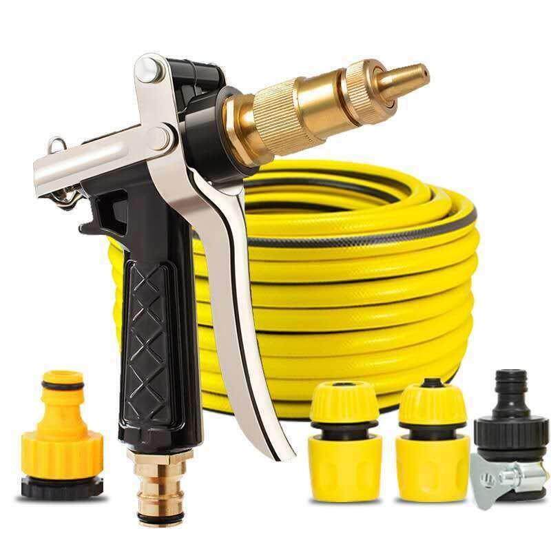 洗车水抢压水枪工具套装家用浇花水枪防冻软管刷车喷头冲车用品