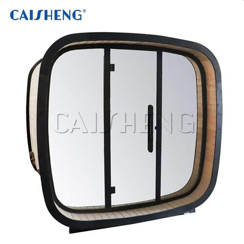 财升 方桶桑拿房 户外 镜面 云杉 红雪松 桑拿炉 4人 CS-2020-F