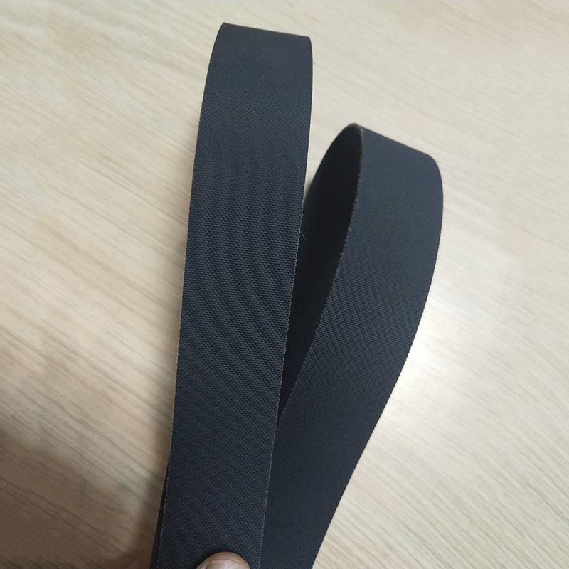 厂家供应防静电 耐高温黑色平皮带 PU高速平面耐磨带