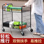 摆摊小推车促销 车一秒收摊摆地摊折叠架子花车夜市摆摊桌货架