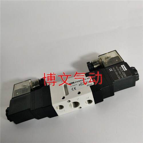 派克Parker电磁阀PHS520E-02-24V PHS520D-8 02换向阀